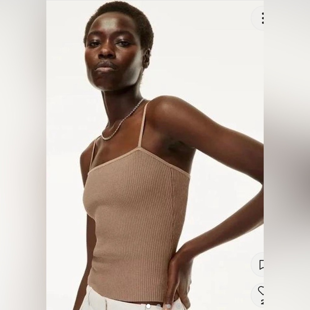 Aritzia Babaton Sculpt Knit Cami Tank